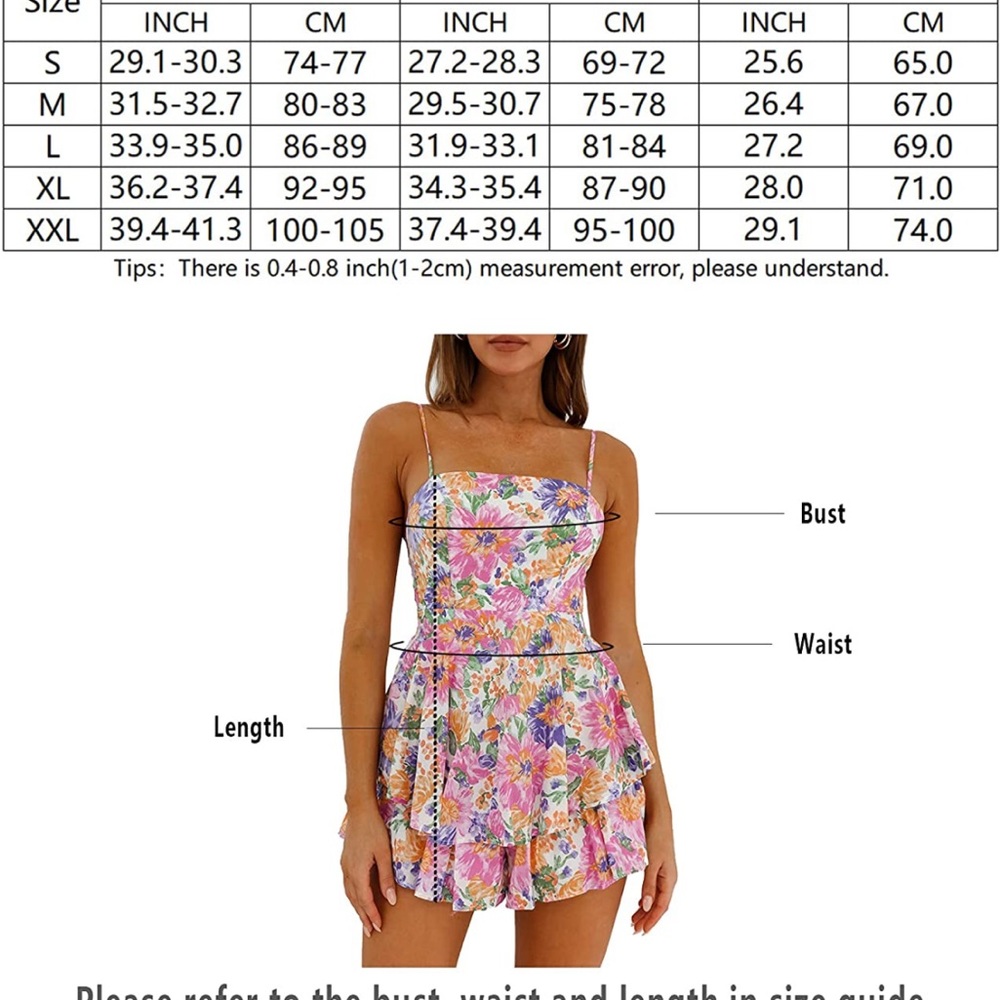 Floral Romper - Picture 4 of 4